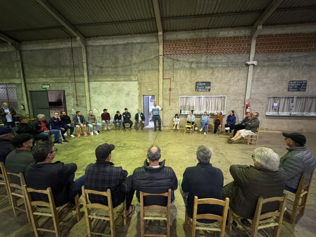 Reuniões nos municípios 