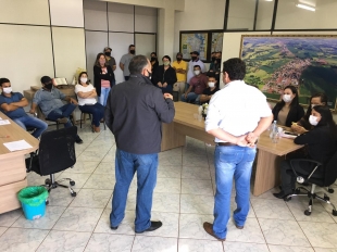 Reuniões nos municípios 