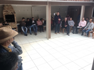 Reuniões nos municípios 