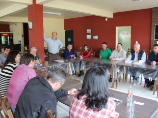 Reuniões nos municípios 